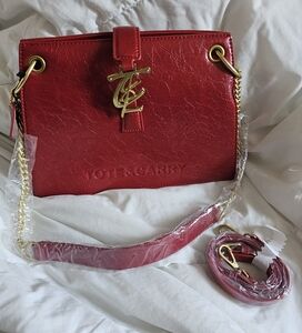 Red Tote&Carry Shoulder bag